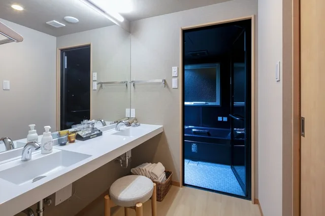 جناح كلاسيكي بفرشتي فوتون وسرير كوين بغرفة نوم واحدة بجاكوزي، Randor Residential Hotel Kyoto Suites 7/9