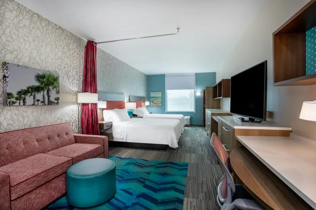 جناح استوديو بسريرين كوين، Home2 Suites by Hilton Vero Beach I-95 6/6