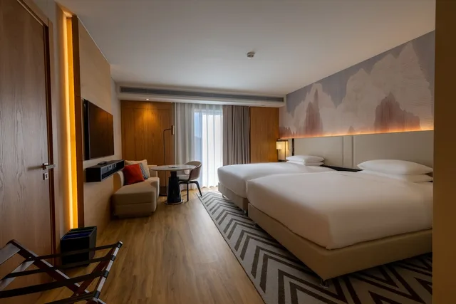 غرفة سوبيريور بسريرين منفصلين بإطلالة على المدينة، Cappadocia Marriott Hotel 1/6