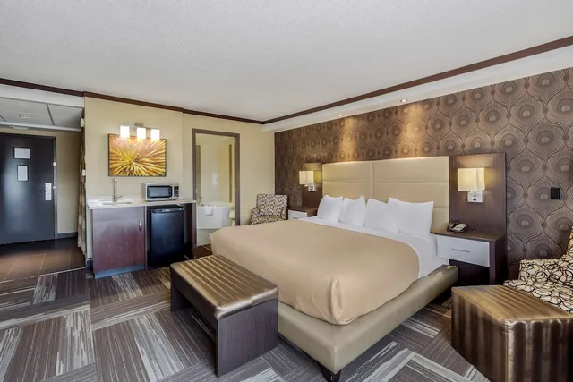 غرفة قياسية بسرير كينج، Best Western Plus Edmonton Airport 2/6