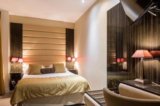 غرفة كلاسيكية بسرير كوين في الطابق الأرضي، Hotel Boronali 1/10