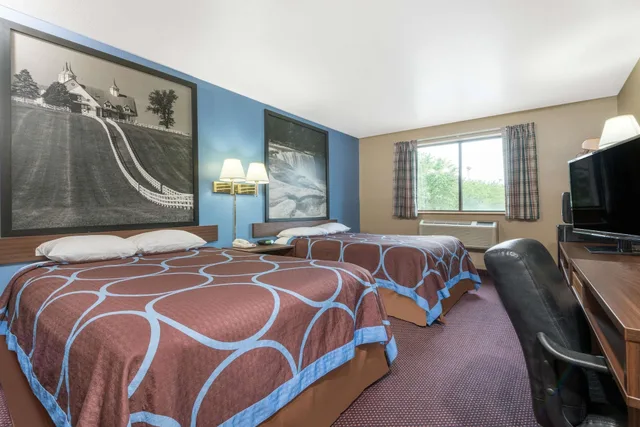 Room, 2 Double Beds, Xl، Super 8 by Wyndham Corbin/London KY 3/9