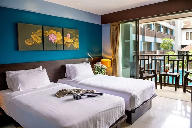 غرفة ديلوكس بسرير مزدوج بشرفة، Blue Tara Hotel Krabi Ao Nang 2/10