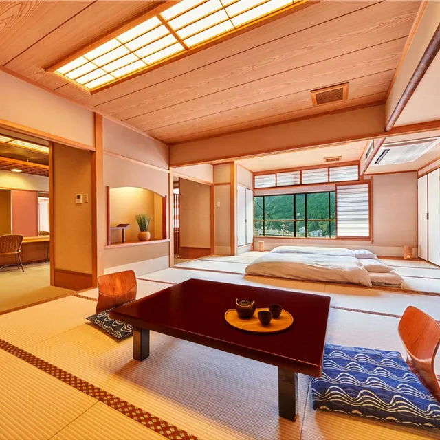 Inner, Japanese, Junior Suite, Futon Bed, Shared Bathroom، Ooedo Onsen Monogatari Gero Bekkan 1/1
