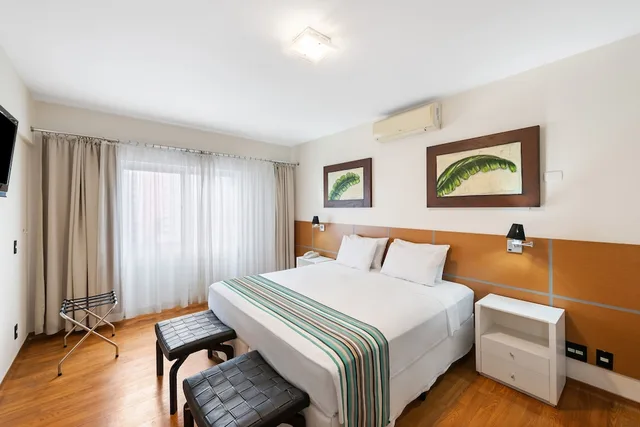 غرفة بريميوم بسرير كينج، Capcana Hotel Sao Paulo Jardins 1/4