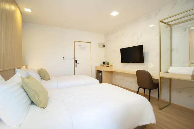 غرفة سوبيريور بسريرين منفصلين بشرفة، Diya Hotel Bangkok 2/6