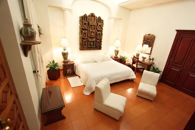 غرفة ديلوكس بسرير كينج، Hotel Boutique & Spa La Casa Azul 3/5