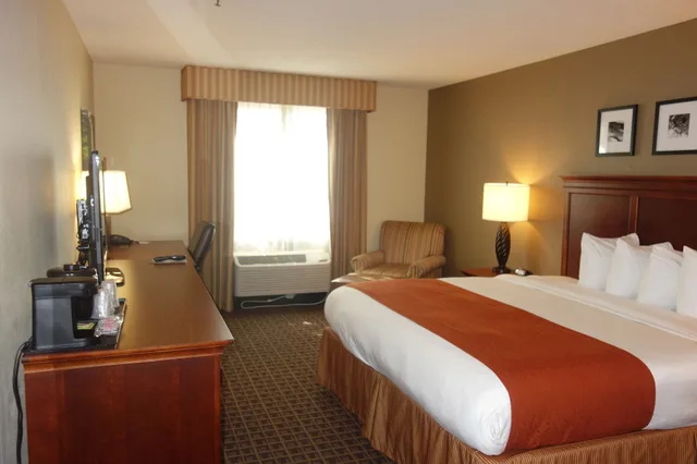 غرفة بسرير كينج لذوي الإعاقة، Country Inn & Suites by Radisson, Lawrenceville near Northside Hospital Gwinnett 1/3