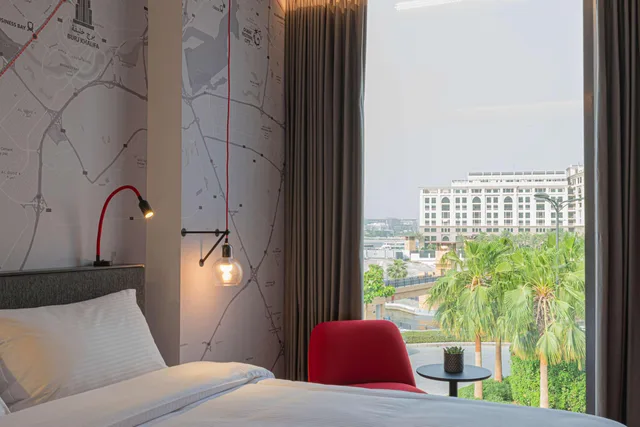 Superior, Twin Beds, Water Canal View، Intercity Hotel Dubai Jaddaf Waterfront 2/3