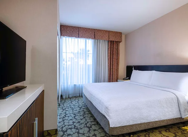جناح جونيور بسرير كينج مع أريكة، Hilton Garden Inn Las Vegas Strip South 1/3