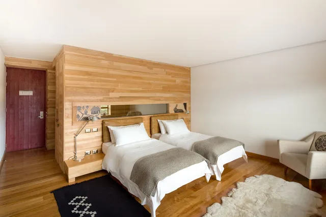 غرفة سوبيريور بسريرين منفصلين، Tierra Patagonia Hotel & Spa 1/1