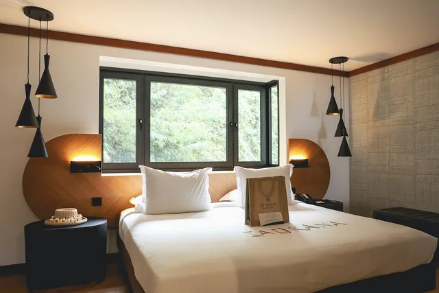 2 Bedrooms, Royal, Suite, Twin Beds, King Bed, Ocean Front, Sofa, Private Pool، Tahiti Pearl Beach Resort 1/3