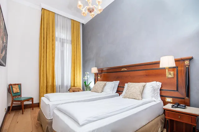 غرفة بسرير مزدوج أو سريرين منفصلين، All Angelo Art Hotel 1/9