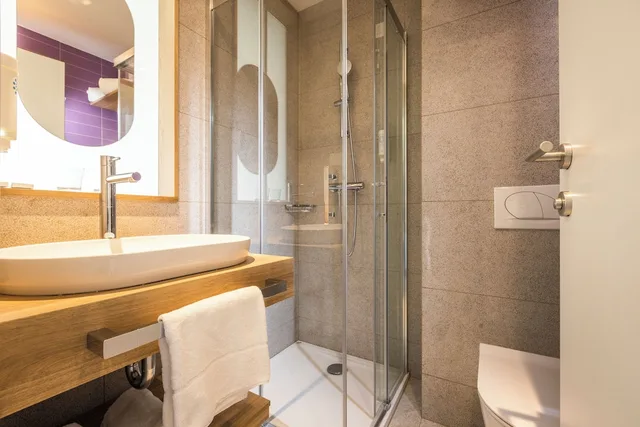 غرفة بسرير مزدوج مع سرير إضافي، Hotel Vile Park 9/10