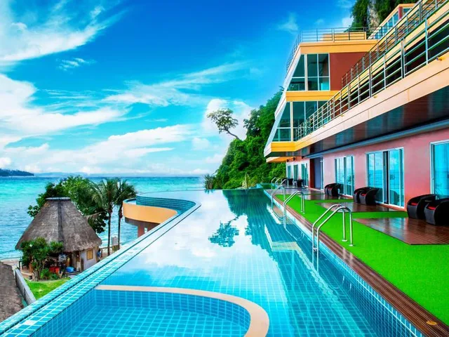 غرفة فاخرة بإطلالة على البحر، Phi Phi Cliff Beach Resort 1/1