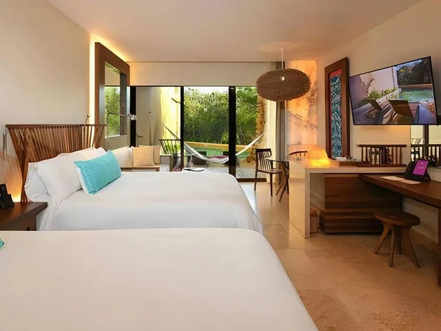 Swim Up, 2 Queen Beds, Garden View, Hotel Xcaret Mexico 2/10