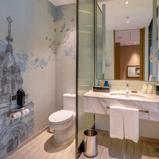 غرفة سوبيريور بسرير مزدوج أو سريرين منفصلين، CROWNE PLAZA HARBIN SONGBEI 6/8