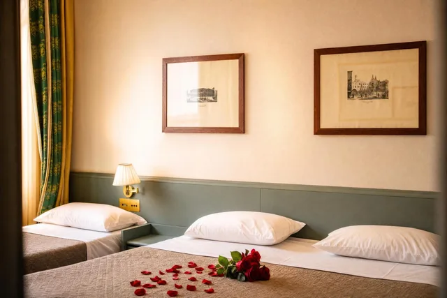 غرفة سوبيريور ثلاثية بسرير كوين وسرير فردي، Shg Hotel Catullo 1/4