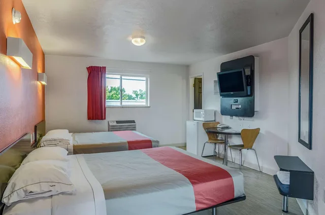 غرفة رباعية، Motel6 Riverton, WY 2/10