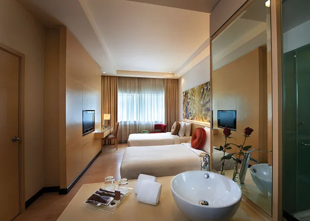 غرفة ديلوكس بسرير كينج وسريرين منفصلين، ANSA Hotel Kuala Lumpur 9/9