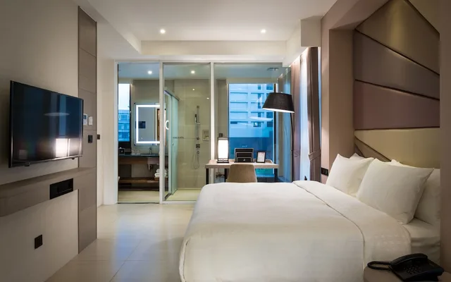 غرفة قياسية بسرير كوين، Hsing Fu Hotel 1/5