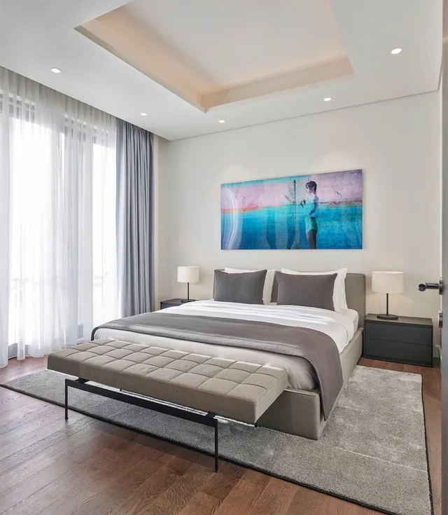 غرفة بإطلالة على البحر بـ3 غرف نوم، Portonovi Resort 2/8
