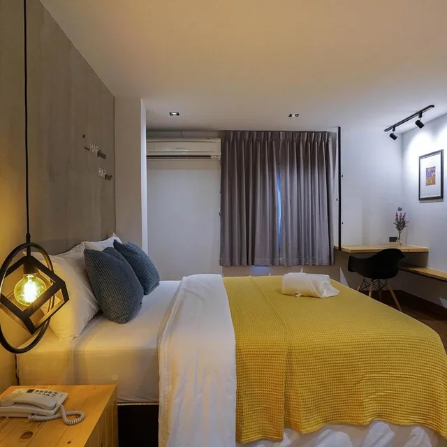 غرفة قياسية بسرير مزدوج، Hap at Sathorn 1/6