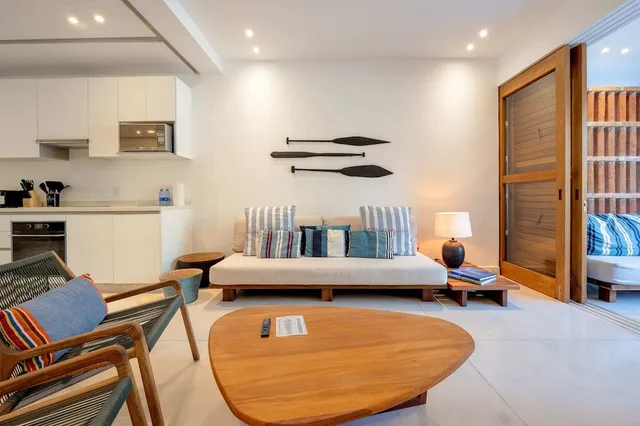 غرفة ديلوكس بسرير كينج بإطلالة على الحديقة، El Careyes Club and Residences 3/4