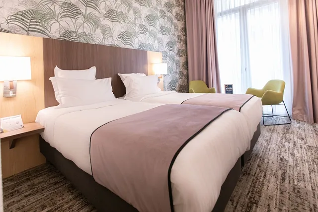 غرفة قياسية بسريرين منفصلين، Quality Hotel Bordeaux Centre 1/5
