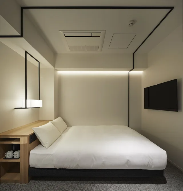 غرفة قياسية بسرير مزدوج، Hotel Androoms Nagoya Fushimi 1/2