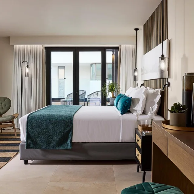 جناح تنفيذي بإطلالة على المدينة بشرفة، Athenarum Portus Life & Style Hotel Piraeus 7/10