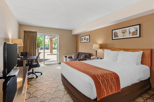 غرفة كومفورت بسرير كوين مع أريكة، Comfort Inn Brantford 1/10