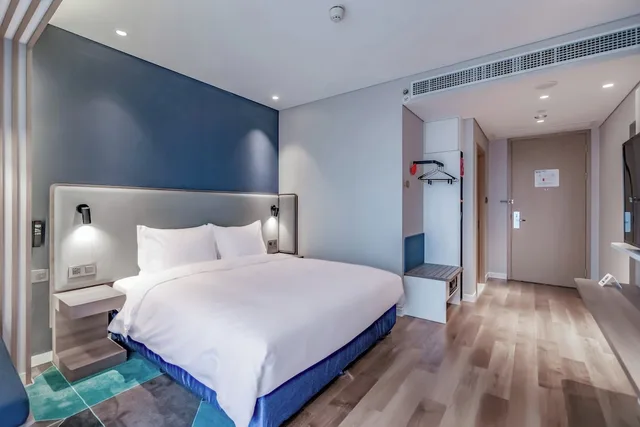 غرفة قياسية بسرير فردي، Holiday Inn Express Nanjing Jiangbei Yushan 1/1