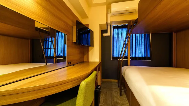 Room, Double or Single Bed, Bunk Bed, Super Hotel Lohas Ikebukuro-Eki Kitaguchi 1/1