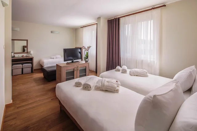 غرفة سوبيريور ثلاثية بثلاثة أسرّة، Vitta Hotel Superior Budapest 1/2