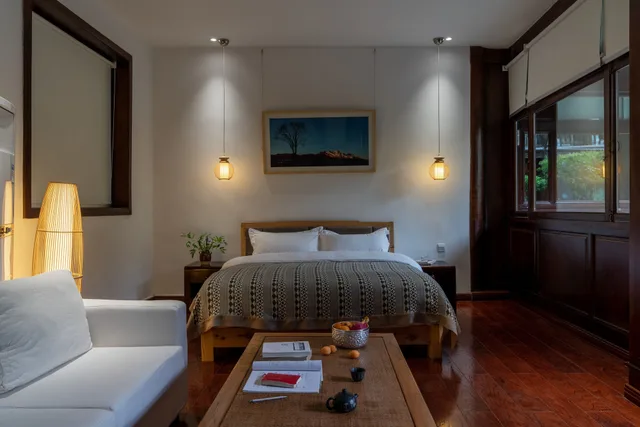 غرفة سوبيريور بإطلالة على الحديقة، Junbo Boutique Guesthouse 4/5