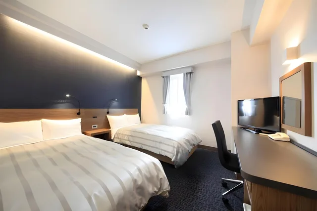 Room, 2 Double Beds, Atsugi Urban Hotel 1/1