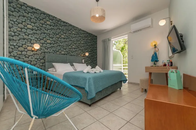 شقة اقتصادية بسرير كوين بغرفة نوم واحدة مع أريكة، Villa Daizy 7/10