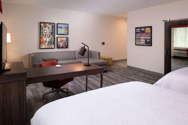 جناح بسريرين كوين، Hampton Inn & Suites Buena Park 2/4