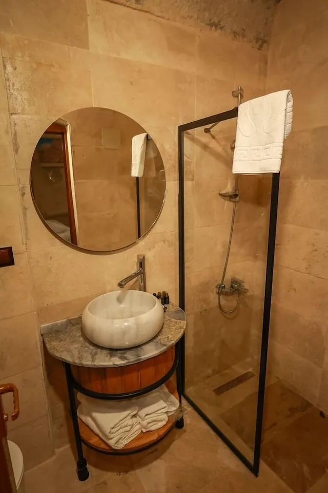 غرفة اقتصادية بسريرين منفصلين، Mia Cappadocia Cave Hotel 1/1