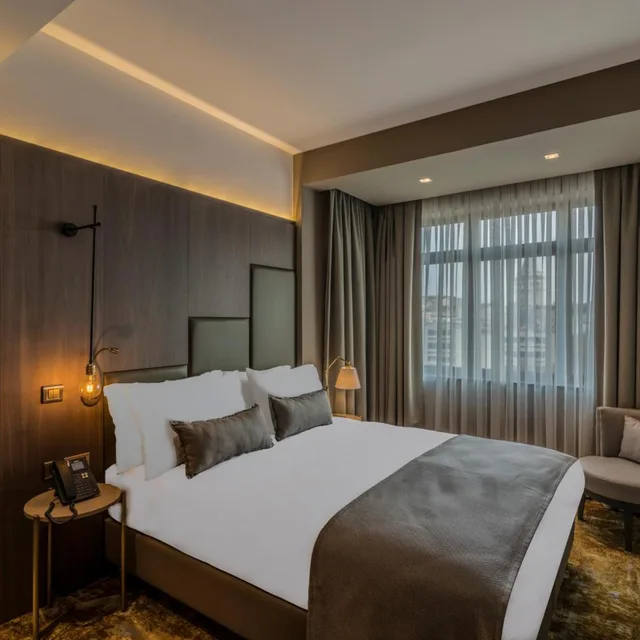 غرفة ديلوكس بسرير كينج وسرير كوين، Galata Times Boutique Hotel 4/5