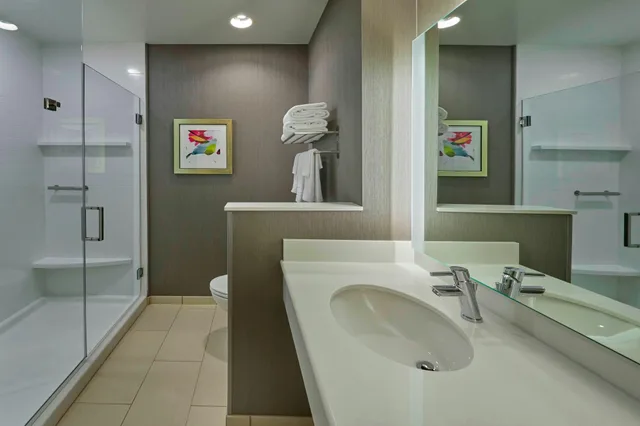غرفة بسريرين كوين، Fairfield Inn And Suites Grand Mound Centralia 4/4