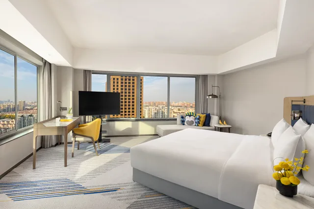 غرفة غراند بسرير مزدوج، Fudu Grand Hotel Changzhou 2/4
