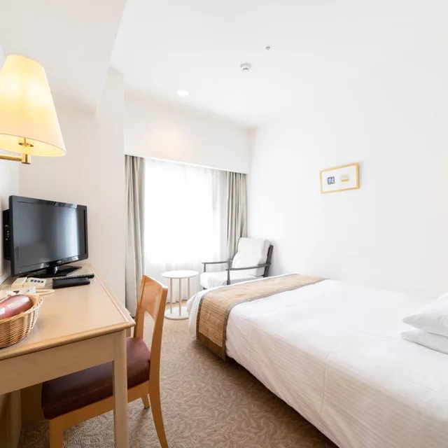 غرفة مفردة، Hotel Terrace The Square Hitachi 2/20