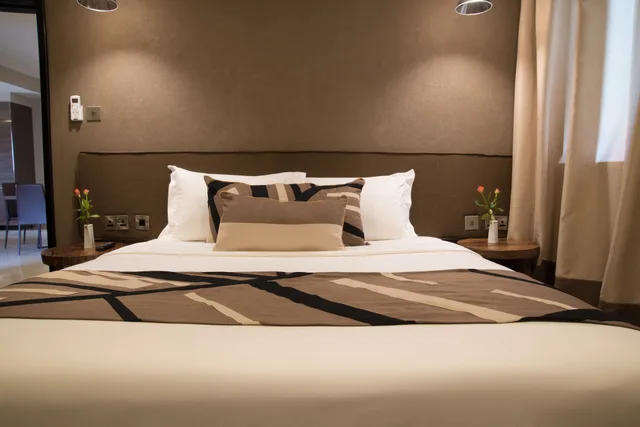 جناح بسرير كينج وسرير كوين بغرفتي نوم، Kitante Apartments 3/9