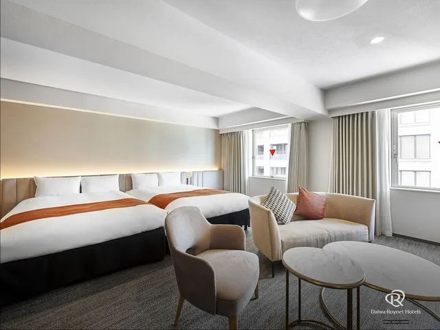 جناح جونيور بسريرين مزدوجين للمدخنين، Daiwa Roynet Hotel Osaka Kitahama 2/4