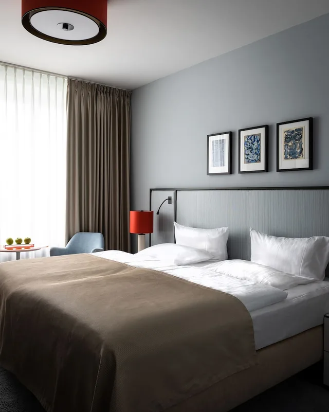 غرفة كومفورت بسرير مزدوج بإطلالة على الفناء، Ameron Hotel Konigshof Bonn 3/5