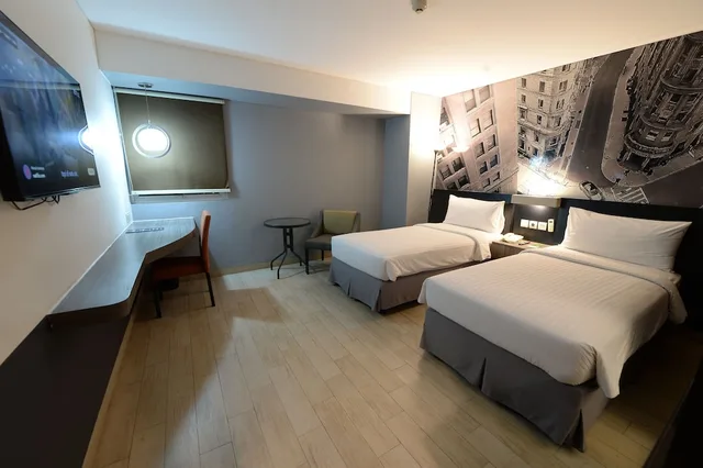 غرفة ديلوكس بسرير كوين، Horu Hotel Mangga Dua (formerly Hotel Neo Mangga Dua) 2/10