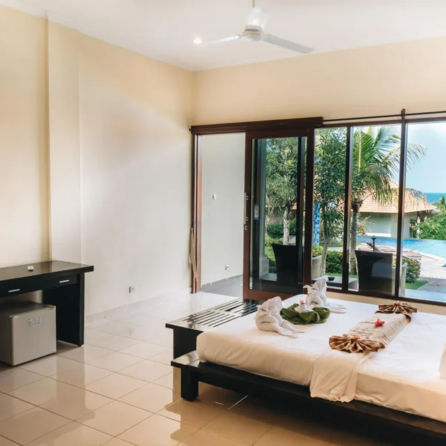 غرفة قياسية بسرير مزدوج أو سريرين منفصلين، Ocean View Tulamben Dive And Resort 4/10