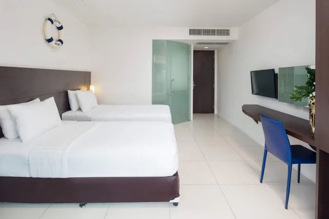 Room, Twin Beds, Balcony, Rodina Beach Hotel 2/10